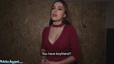 Hot Italian Redhead Mini Vamp Rides Big Cock In A Basement