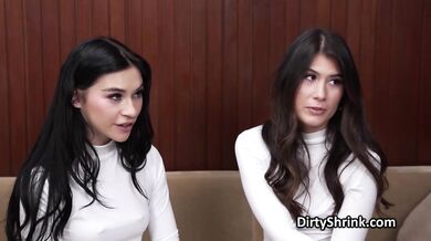Coed Duo With A Sex Toy Fetish Gets Big Cock On Therapy