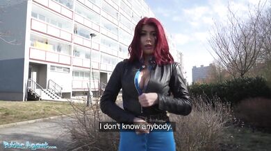 Lost Tourist Redhead Brit Fucked POV In Hotel