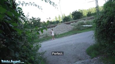 Hot Thief Marina Gold Fucked In The Woods