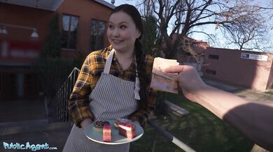Asian Babe Luna Truelove Offers Her Cream Cakes for A Creampie