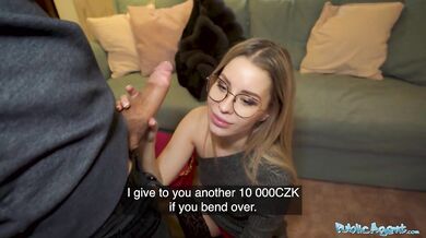 Hot looking MILF in glasses has a perfect body for a hard fast pov fuck