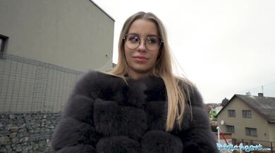 Lucky Bee is taken back to the studio for hardcore sexual intercourse