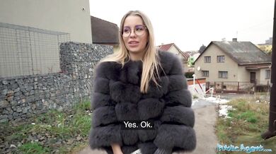 Lucky Bee is taken back to the studio for hardcore sexual intercourse