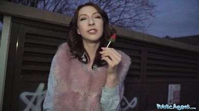 Chanel Kiss is taken from behind after giving a worldclass blowjob