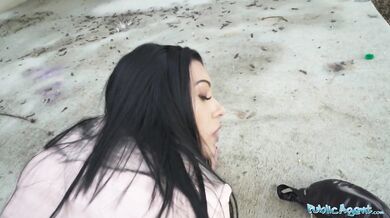 A beautifully tanned body bent over and fucked outdoors