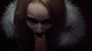 She finished with a face full of cum after riding big hard cock
