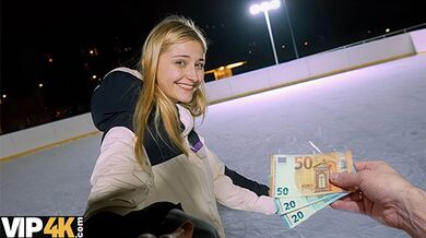 Funky Town got caught at a public skating rink and got fucked