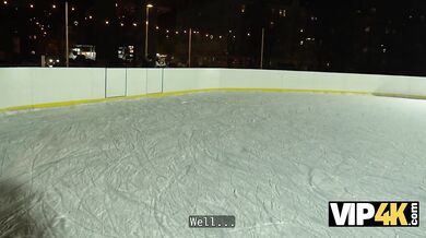 Funky Town got caught at a public skating rink and got fucked