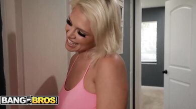 Charli Phoenix Catches Her Stepson Jerking Off And Rewards Him With Her Perfect Body