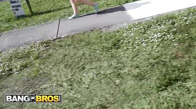 Lucy Lotus’s No Bra Tease Turns Wild As She Gets Her Pink Pussy Eaten And Fucked In The Van