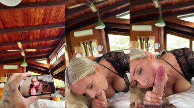 Wettmelons Sucks Her Boyfriend's Cock
