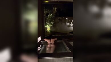 Asian Aishah Sofey Seducing In The Jacuzzi