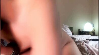 JustBILI Fucks Her Lusty Pussy With Her Dildo