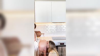 Hotties Shania.Perrett And Caryn Beaumont Turn On Each Other In The Kitchen