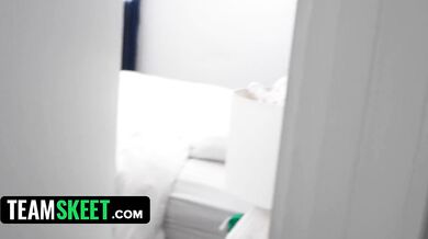 Young Archer Ali Lets Pervy Stepuncle Juan Finish Deep Inside Her Tight Pussy