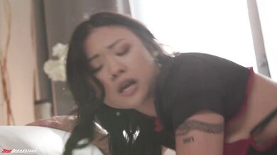 Asian Sexpot Lulu Chu In Sexy Dress To Thrill