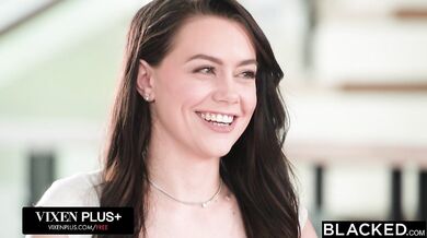 BBC-Curious Petite College Grad Selena Love Can't Resist Boss' Massive Cock