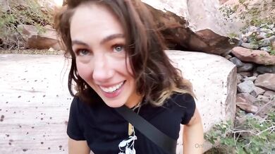 CJ Sloan's Hot Fuck During Their Hike