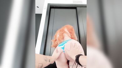 Hot Ginger Babe Hidori Rose Gives SloppyBlowjob