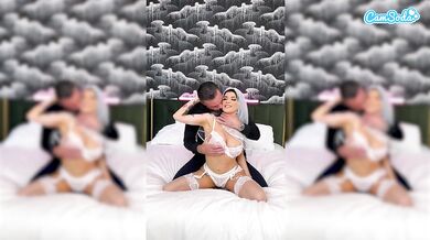 MILF caliente Romi Rain follada en su día de boda