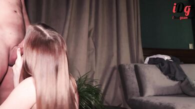 Busty Pornstar Amalia Davis Gives Sloppy Blowjob And Boobjob