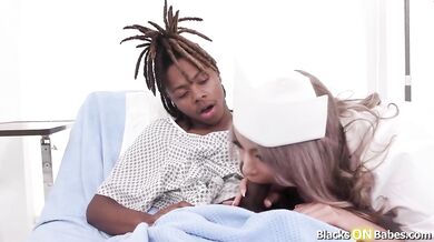 Nicole Aria's Ass Gets Nailed By Her Black Patient