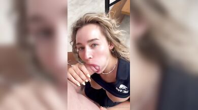 Alice Redlips Blows And Rides Her Boyfriend's Big Cock