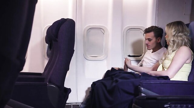 Mia Malkova Takes A Fucking On A Plane