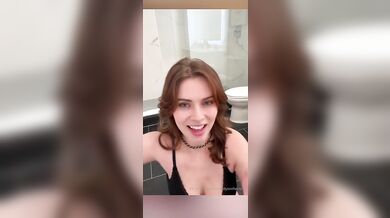 Brandy Gordon Strips And Plays With Her Boobs