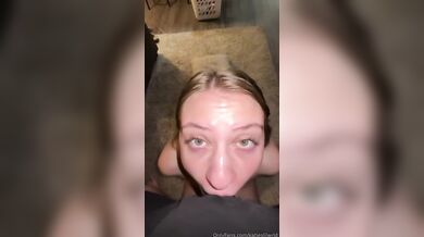 Katieslilwrld Gets Her Shaved Pussy Creampied In POV