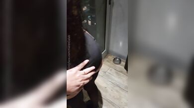 Karen Calab Gets Banged In The Kitchen