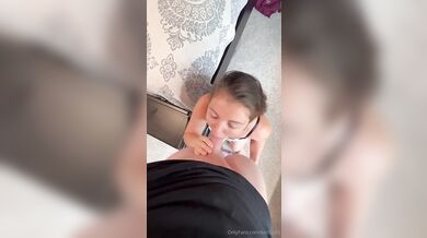 OF Babe Kebby94 Gets Railed On The Bed As A Sexy Maid