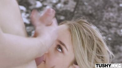 Gabbie Carter Welcomes A Big Hard Dick For Anal Fuck