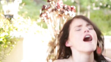 Heather Night Gets Her Mouth And Pussy Filled With Cum