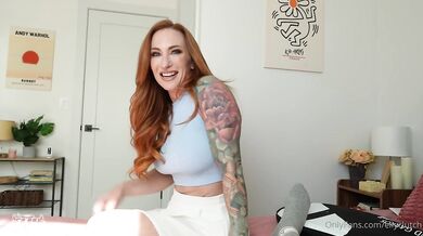 Threesome With Redheaded MILFs Thesophialocke And Elly Clutch