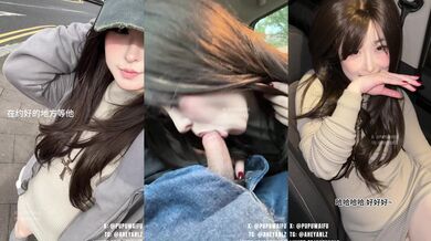 PupuWaifu Gets Fucked In The Car After Dating