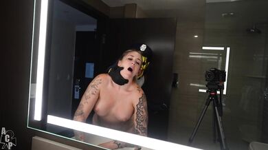 SubGirl0831 Bribes A BBC Cop With Hot Hotel Sex