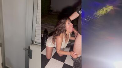 Brunette CJ Sloan Gets Fucked At A Giant Chess Table