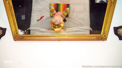 Horny DayanaMedinaVIP Loves Mounting Her Rainbow Dildo