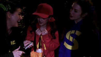 Slutty Trio Gets Caught Stealing Candy Then Gets Fucked