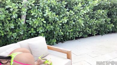 Horny Valerie Kay Takes J Mac's Big Cock Outdoor