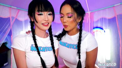 Two Babes Lana Violet And MaricaHase Share A Hard Cock