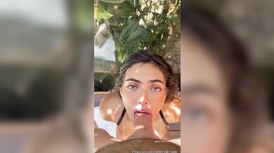 Brenda Trindade Enjoys A Facial After A Lusty Blowjob