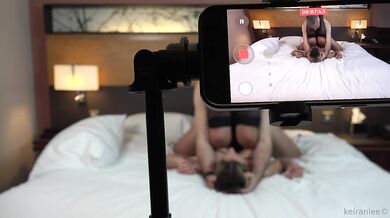 Hottie BambiBrookss Films A Sex Tape With Keiran Lee