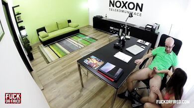 Anal sex with her boss