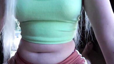 My stepsister gives me her pussy for my birthday!