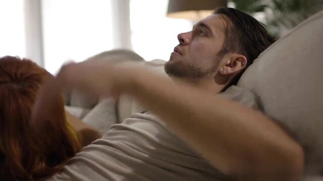 Redhead MILF Lauren Phillips takes her stepsons' dick