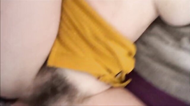 Curly redhead with braces and hairy pussy