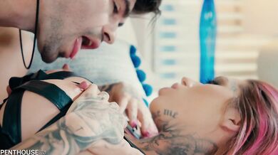 Penthouse tattooed babe